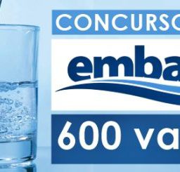 Concurso EMBASA 2017 para 600 vagas. Salários que chegam até 6.793,31.