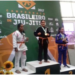 Nova campeã brasileira de Jiu Jistu é de Gandu, Camila Oliveira