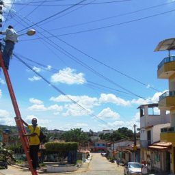 Prefeitura de Gandu realiza melhorias na iluminação pública