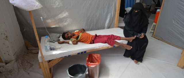 20 mortos em 1 dia em epidemia de cólera no Iêmen