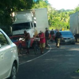 Acidente envolvendo três veículos na rodovia Ilhéus-Itabuna deixa feridos