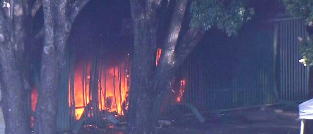 Protesto contra Temer causa incêndio em ministério