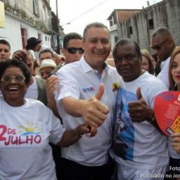Na Lapinha, governador Rui Costa afirma que é “preciso reconstruir os pilares que fundamentaram o 2 de Julho”