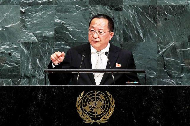 Ataque contra os EUA é 'inevitável', diz chanceler norte-coreano na ONU