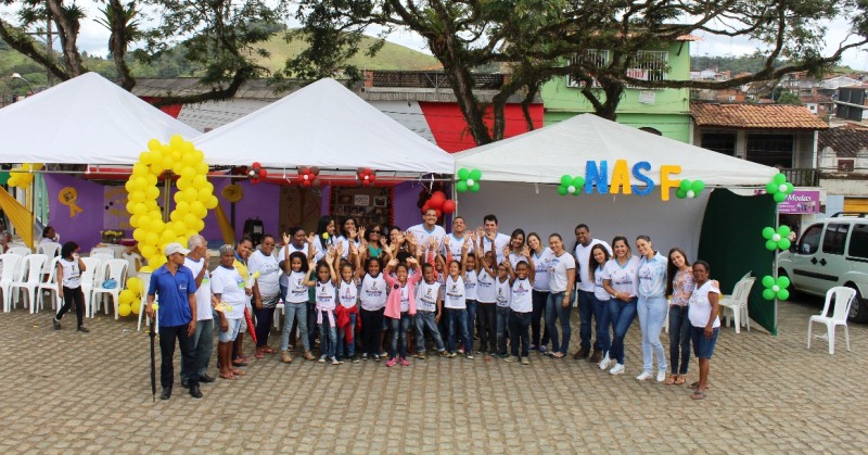 NASF Gandu realizou mais uma etapa do projeto “Vida Saudável”.