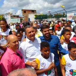 Melhores momentos do Governador da Bahia durante visita em Gandu