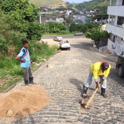 No primeiro dia útil de 2018, Seinfra de Gandu realiza serviços de recuperação em alguns pontos da cidade.
