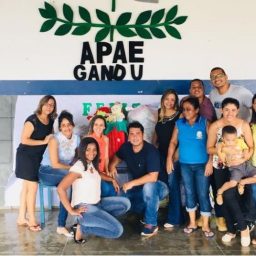 NASF Gandu realiza entrega de alimentos a APAE, arrecadados durante o “1º Aulão Solidário”.
