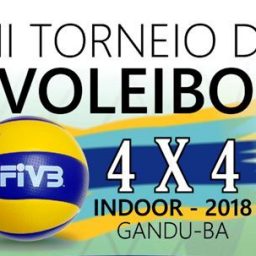 2º Torneio de Voleibol 4×4 Indoor 2018. Dia 25 de Março em Gandu