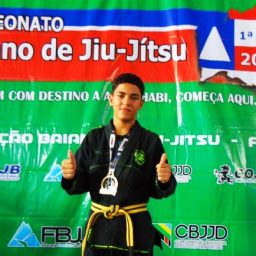 Pedro Rocha figura entre os jovens talentos do Jiu-jitsu de Gandu