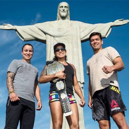Principais atrações do UFC Rio promovem evento no Cristo Redentor