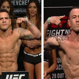 UFC planeja disputa de cinturão interino entre Rafael dos Anjos x Colby Covington no Rio