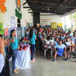 Prefeito Leonardo Cardoso participa de evento na APAE, em comemoração a Páscoa.