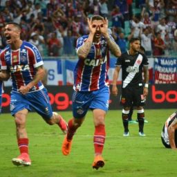 Bahia dá show e goleia o Vasco por 3 a 0 na Arena Fonte Nova