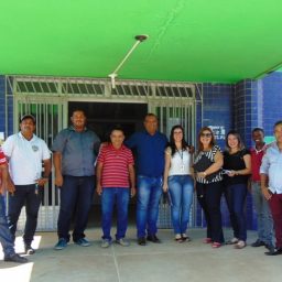 Equipe técnica da SESAB visita o Centro de Saúde de Piraí do Norte