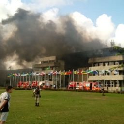 Incêndio atinge Assembleia Legislativa da Bahia