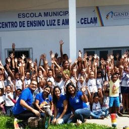 NASF Gandu realiza ações de prevenção e atenção a saúde de crianças de escolas municipais.