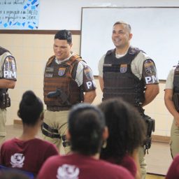 Ronda Escolar realiza palestra sobre bullying em escola da rede estadual