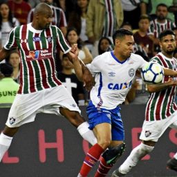 Bahia empata com o Fluminense e deixa a zona de rebaixamento