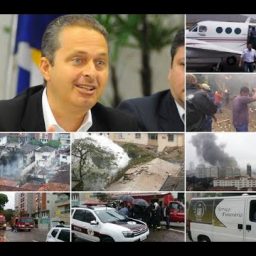 PF conclui inquérito sobre queda de avião de Eduardo Campos