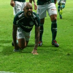 Após empate com Bahia, Felipe Melo dedica gol a Bolsonaro