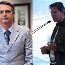 Datafolha: rejeição a Jair Bolsonaro fica em 45% e a Haddad cai para 40%