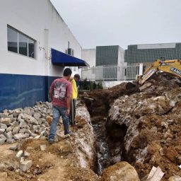 Prefeitura inicia obra da nova rede de esgoto do Hospital João Assis