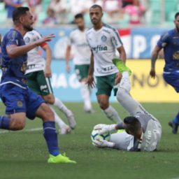 Bahia empata com o Palmeiras e mantém jejum na Fonte Nova