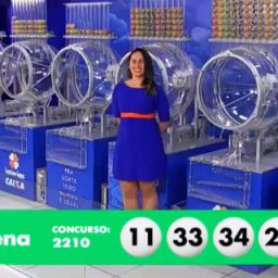 Mega-Sena, concurso 2.210: ninguém acerta as seis dezenas e prêmio vai a R$ 38 milhões