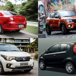 Confira os dez carros mais vendidos e com valor do seguro mais barato no Brasil