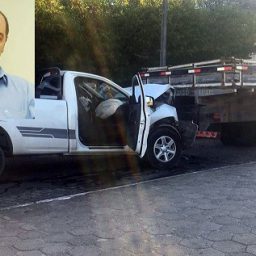 Empresário morre após caminhonete bater em fundo de caminhão em Porto Seguro