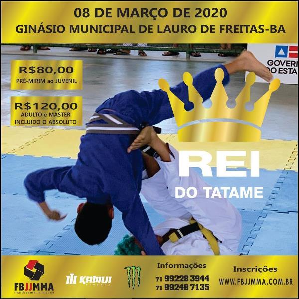 REI DO TATAME de Jiu-Jitsu - 08/03 em Lauro de Freitas