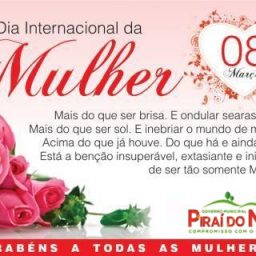Prefeitura de Piraí do Norte: Mensagem em homenagem ao Dia Internacional da Mulher