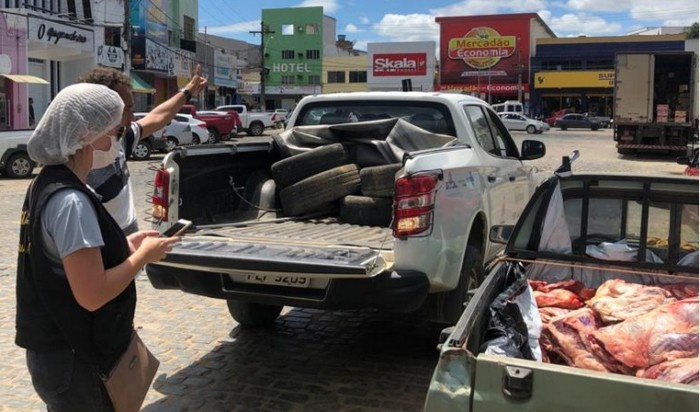 Em meio à pandemia do coronavírus, Prefeitura de Jaguaquara e Polícia Militar aprendem carne