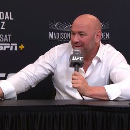 Dana White garante que ‘segurança’ vai ser a prioridade no retorno do UFC: ‘Não quero morrer’