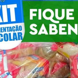 Entrega de kits de alimentação escolar continua em todo o Brasil