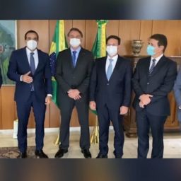 Em visita à Brasília, Bruno Reis grava vídeo ao lado de Bolsonaro e Roma