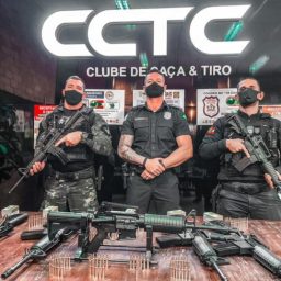 Guarda Municipal de Balneário Camboriú/SC recebe fuzis 556 para o Policiamento.