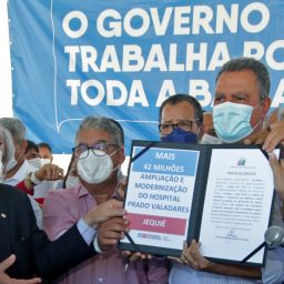 Governador assina ordem de serviço para implantação de unidade pediátrica e ampliação do Hospital Prado Valadares