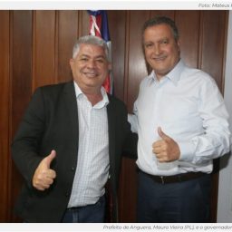Filiado ao PL, prefeito de Anguera declara apoio à pré-candidatura de Jerônimo Rodrigues ao governo