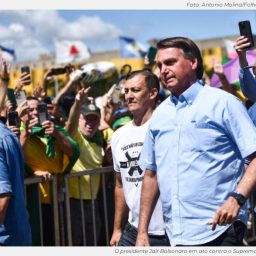 É bom DiCaprio ficar de boca fechada, diz Bolsonaro após fala do ator sobre eleição