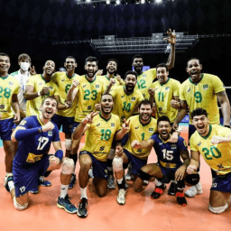 Seleção masculina bate Alemanha de virada na Liga das Nações de vôlei