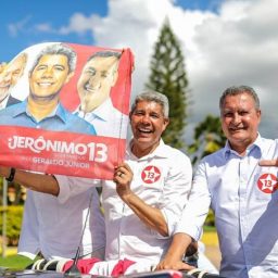 Jerônimo demonstra otimismo nas eleições: “Vamos ganhar no 1º turno”
