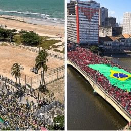 Ao lado de Lula, em Recife, povo avisa que vai ser lapada nas urnas
