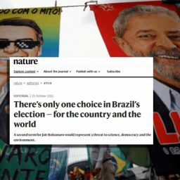 Revista britânica Nature publica editorial pró-Lula: “Há apenas uma escolha na eleição do Brasil”