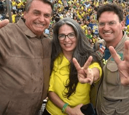 Roma e Raíssa vão acelerar campanha por Bolsonaro