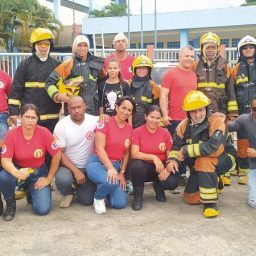 Bombeiros voluntários de Gandu recebem treinamento e EPIs de Combate a Incêndio
