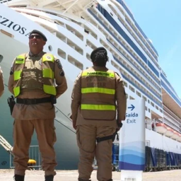 Operação Navio garante a segurança de mais de cinco mil turistas que desembarcam em Salvador