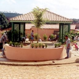 #TBT: Construção e inauguração da praça Fortunado Barbosa em Gandu