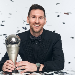 Messi é eleito o melhor jogador do mundo pela oitava vez
